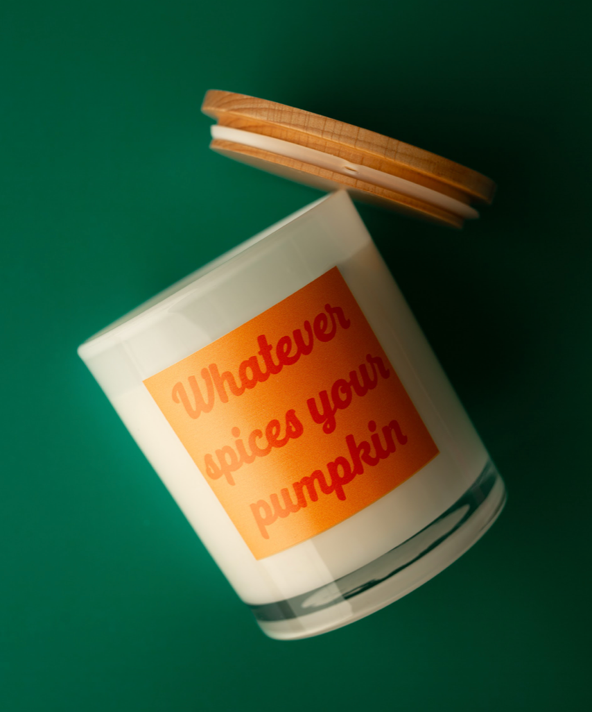 Whatever Spices Your Pumpkin Soy Candle Unplug Soy Candles