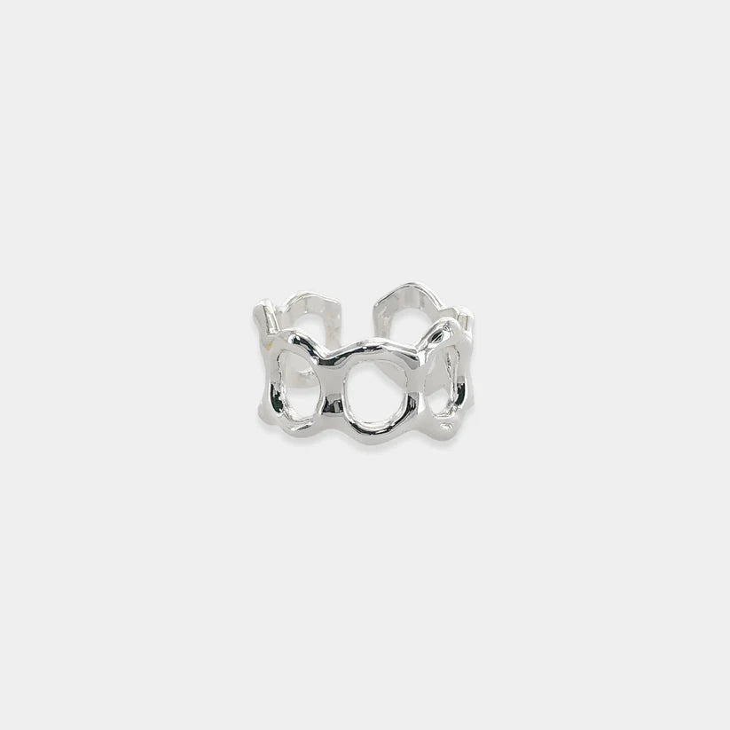 Oval Pattern Ring