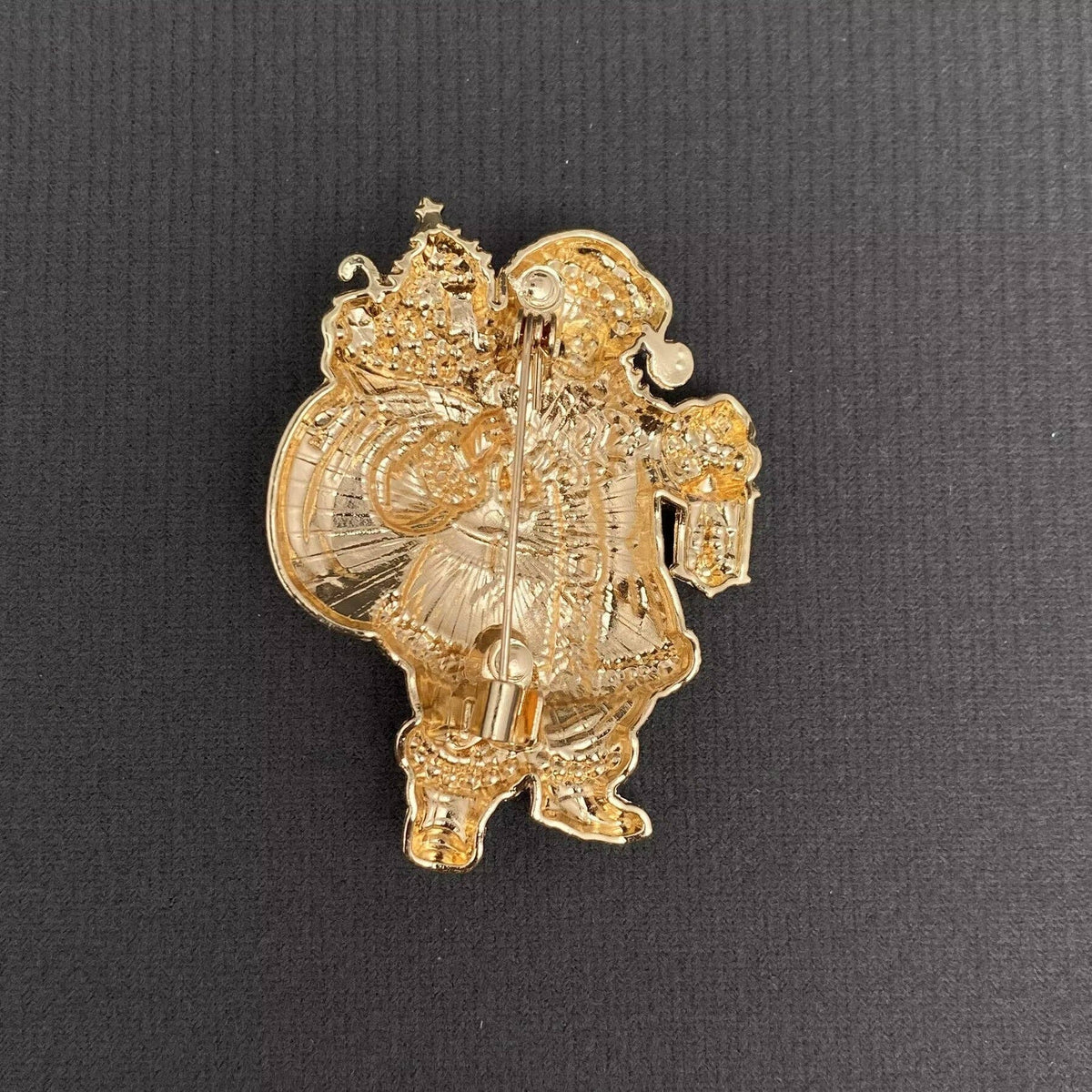 Santa Claus Christmas Brooch