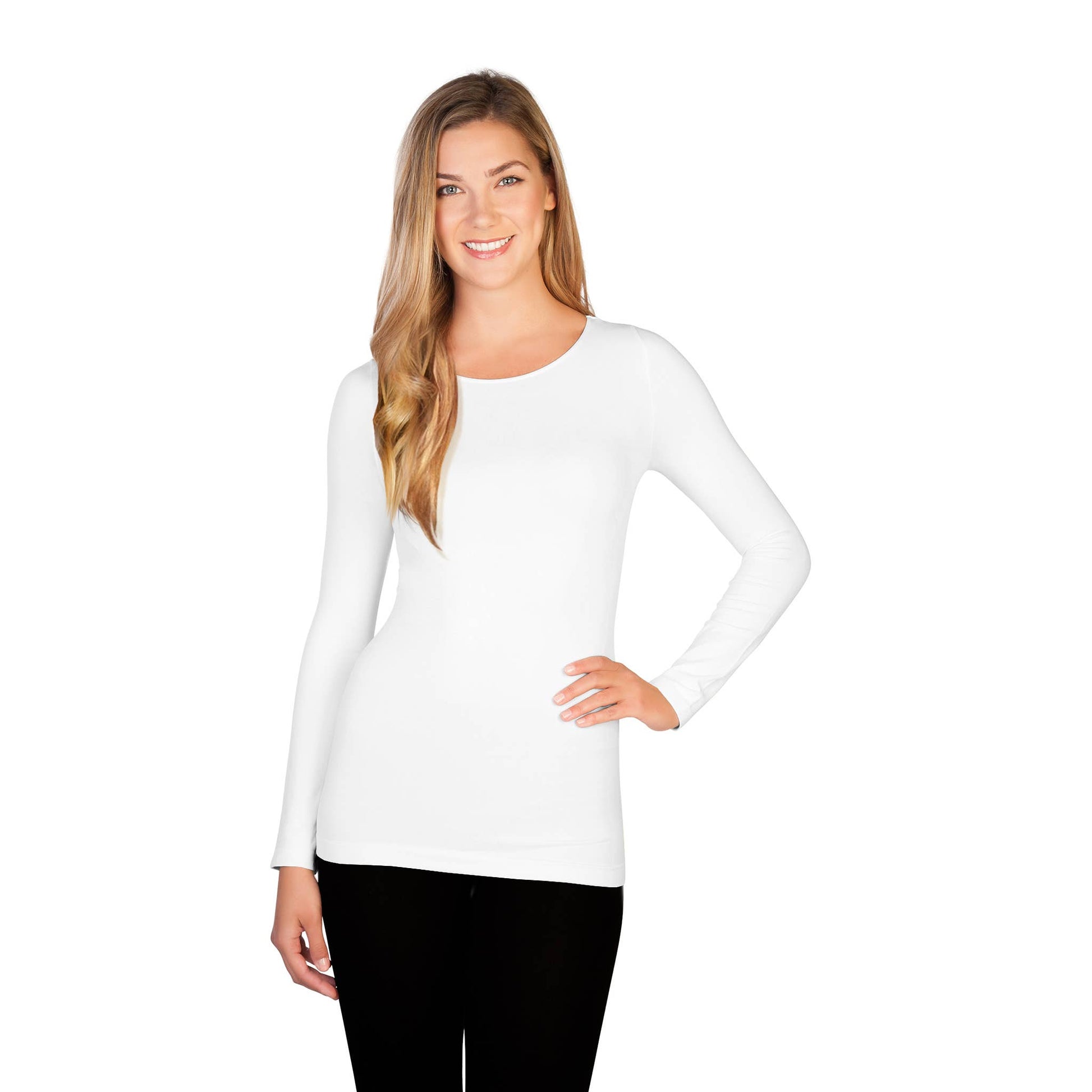 Long Sleeve Crew Neck Skinnytees