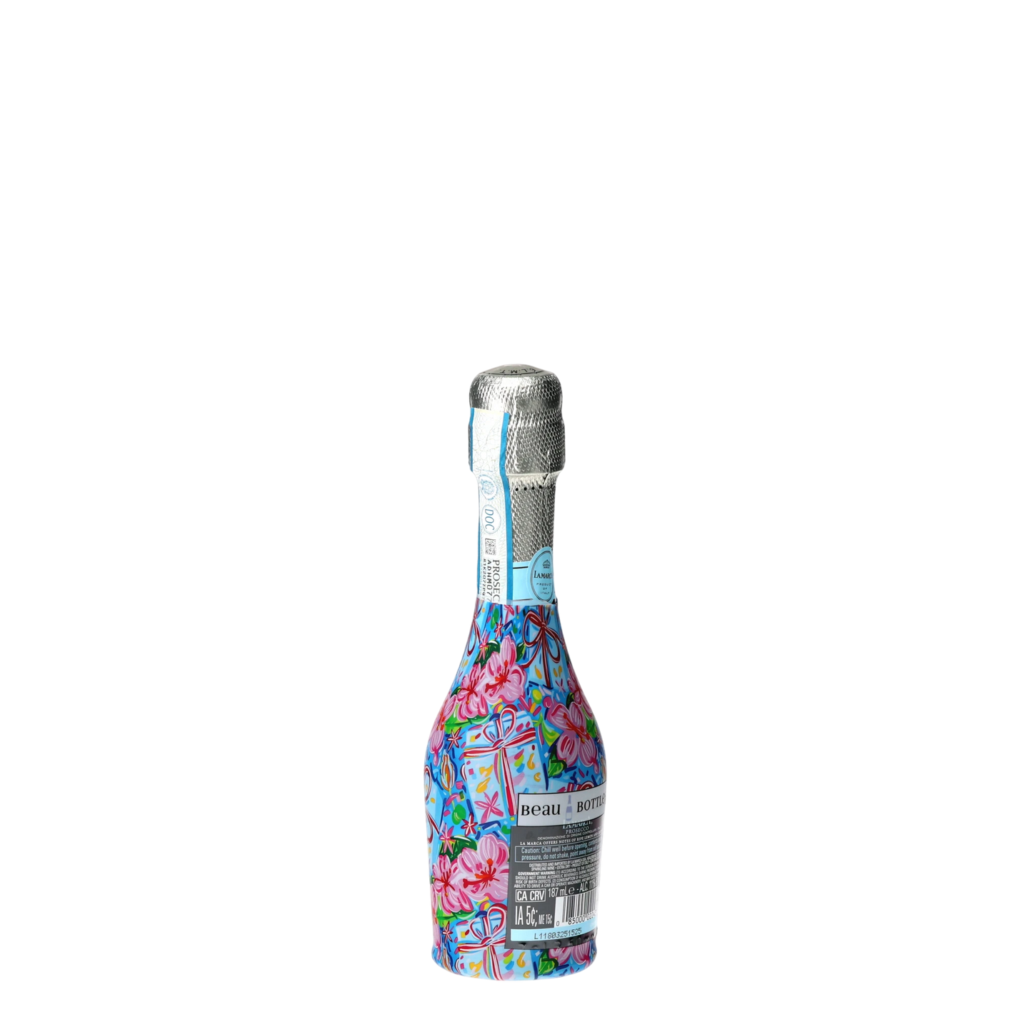 Beau Bottles Happy Birthday Brushed Presents - MINI Prosecco Collection - Set of 6 (Wraps Only)