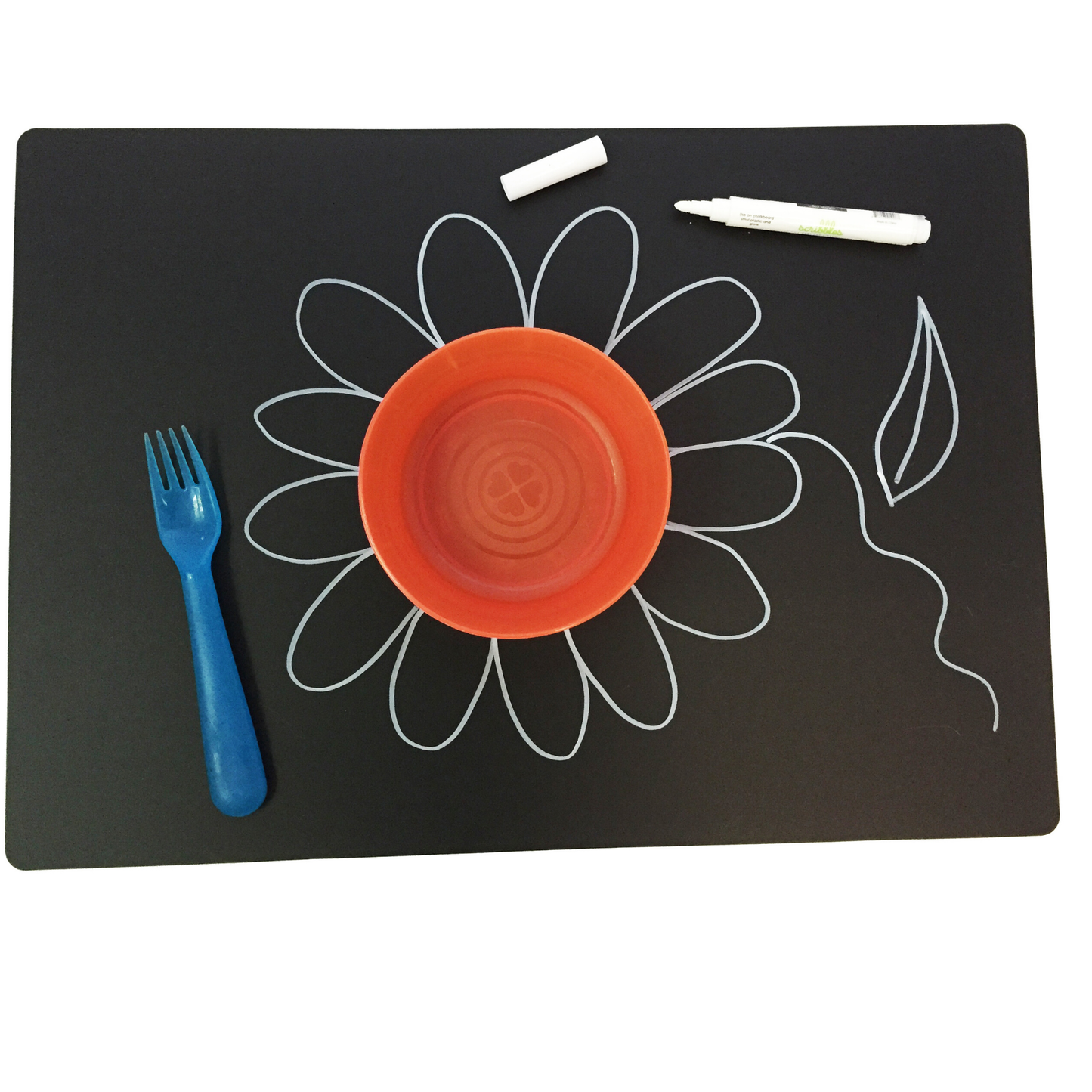 Chalkboard Creative Travel Placemat Set of 4 Imagination Starters