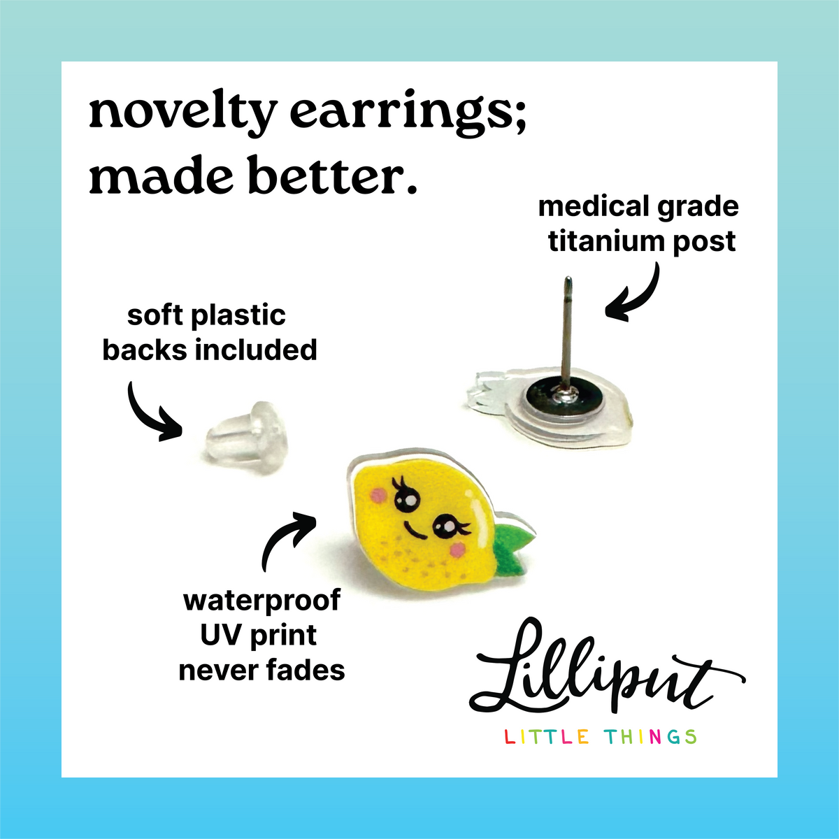 Tiger Earrings // Mascot Earrings