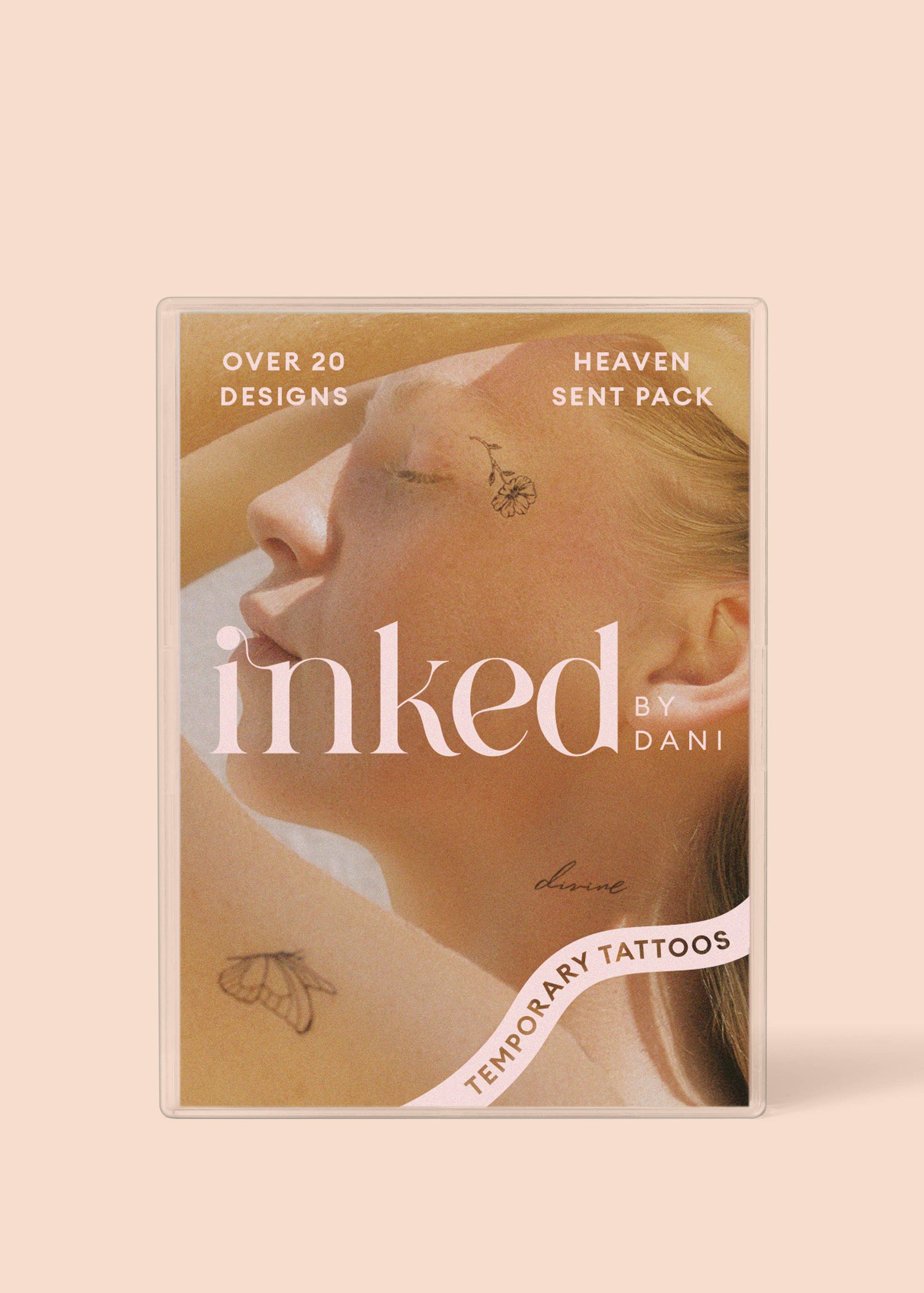 Heaven Sent Temporary Tattoo Pack INKED by Dani