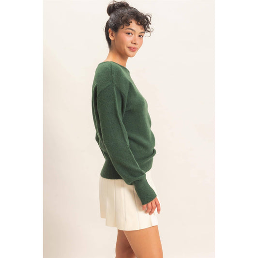 Off The Shoulder Sweater Top