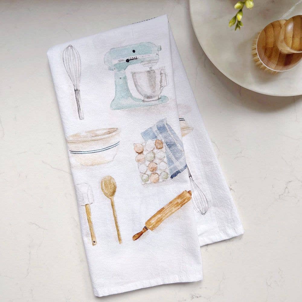 Baking tea towel emily lex studio