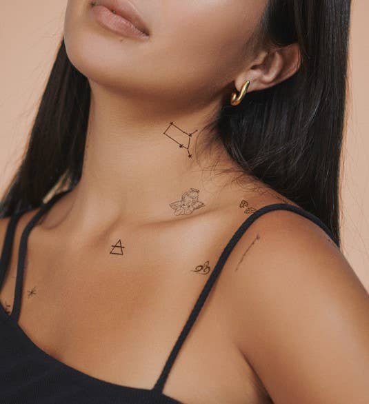 Zodiac Collection: Air Signs Temporary Tattoo Pack INKED by Dani