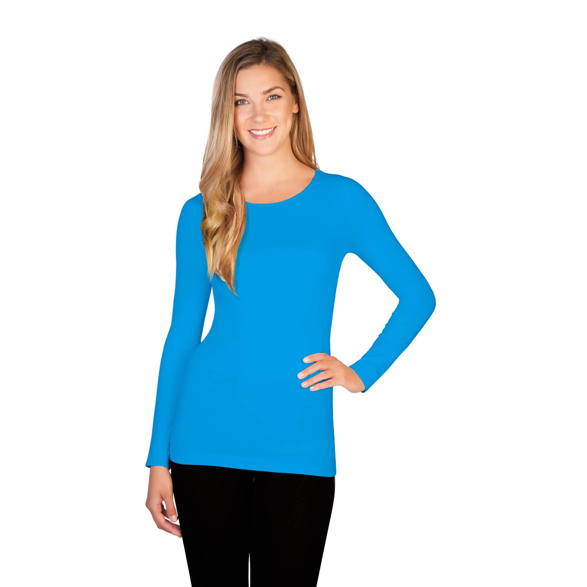 Long Sleeve Crew Neck Skinnytees