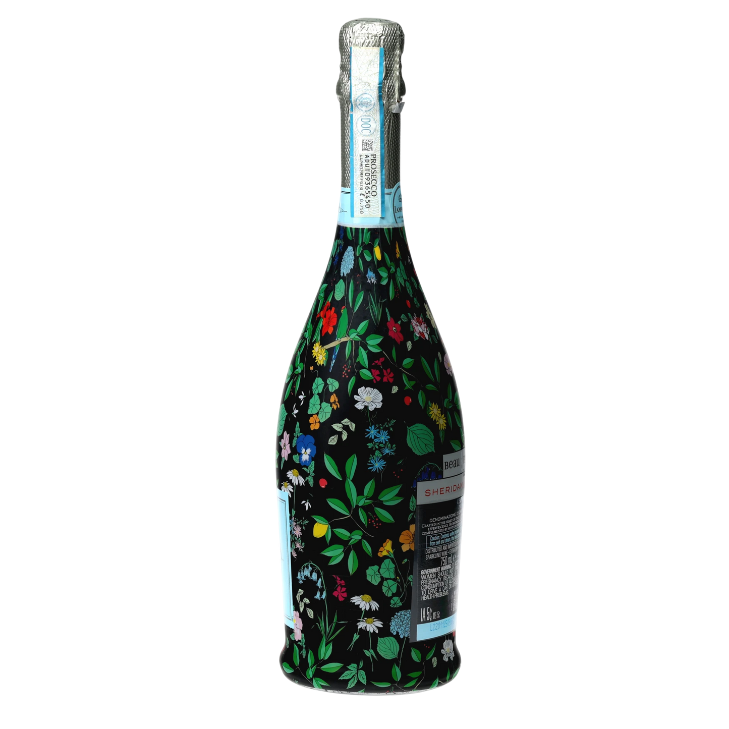 Beau Bottle x Sheridan French Collection - Onyx Wildflower - Prosecco Collection