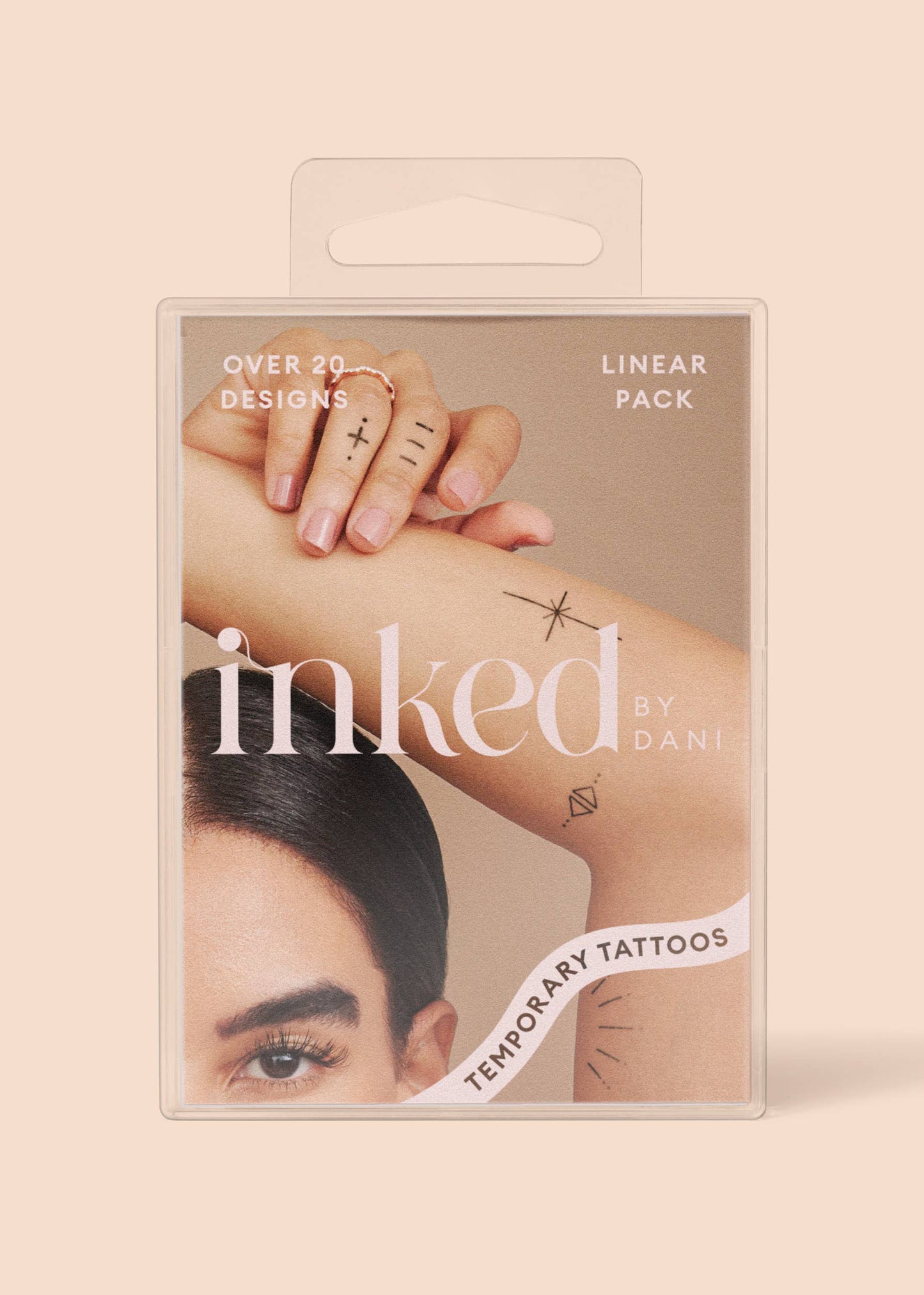 Linear Temporary Tattoo Pack INKED by Dani