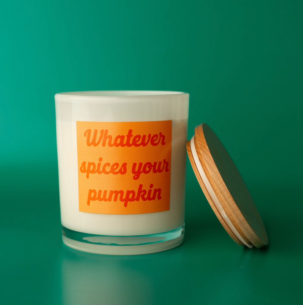 Whatever Spices Your Pumpkin Soy Candle Unplug Soy Candles