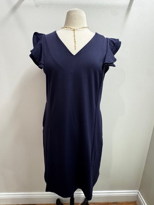 Shania Ruffle Cap Sleeve Dress