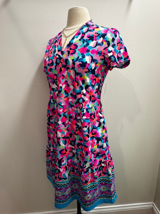 Natalia Short Sleeve Tiered Dress