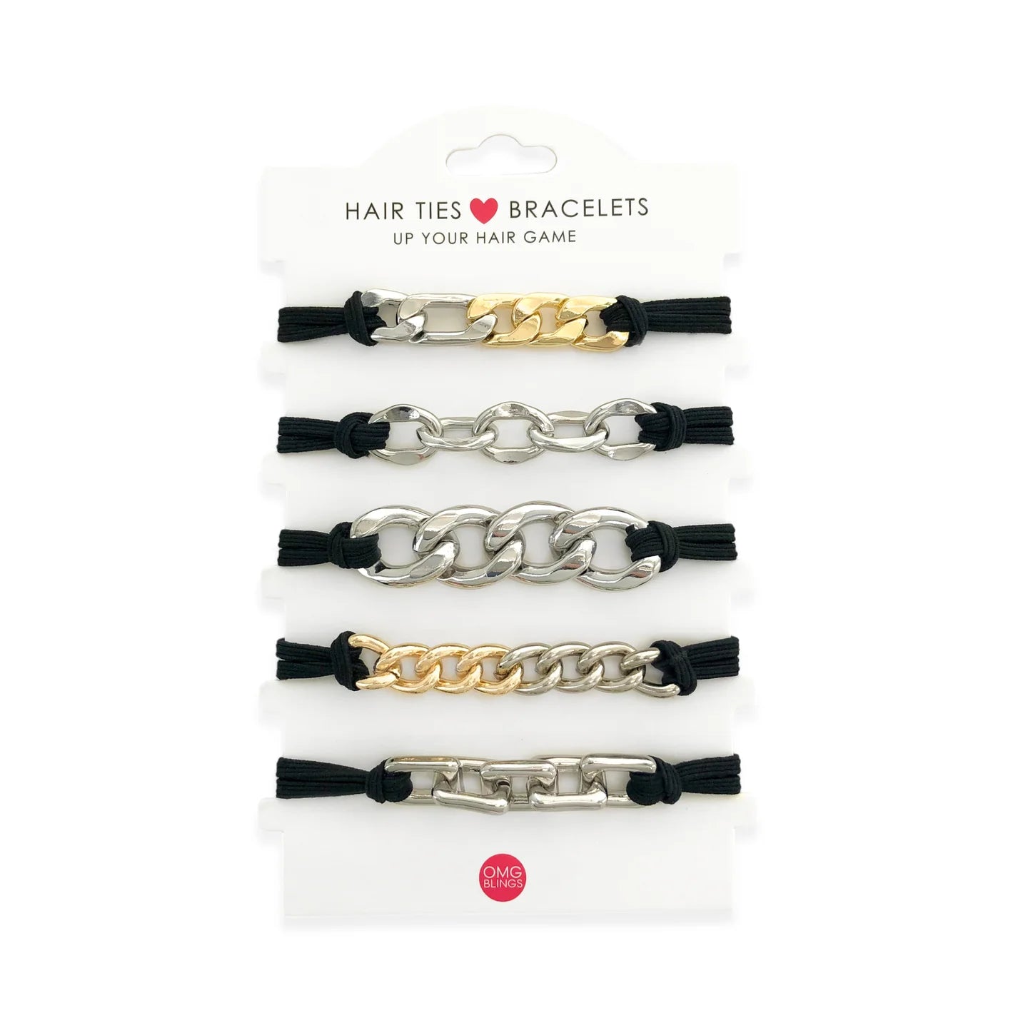 Hair Tie Bracelets OMG Blings