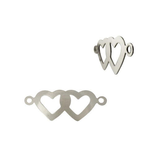 Interlocked Hearts Connector