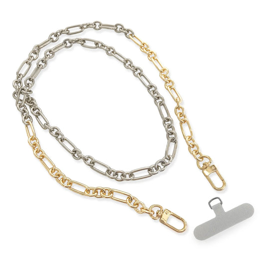 Two Tone Phone Chain or Crossbody Strap OMG Blings
