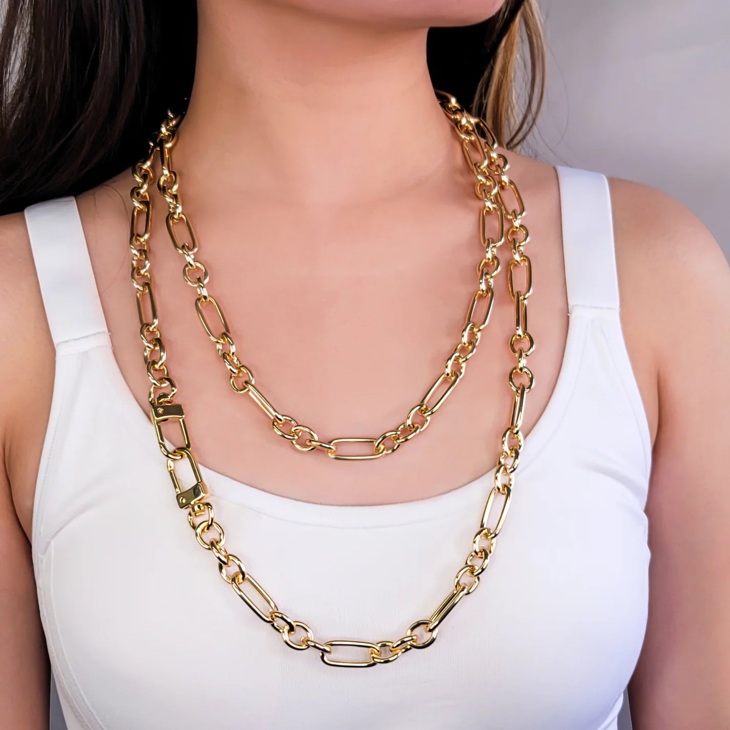 Alternating Chain Phone Chain OMG Blings