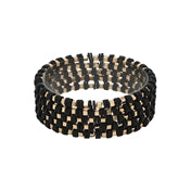 Square Bead & Clay Bracelet Set of 5 WHAT'S HOT