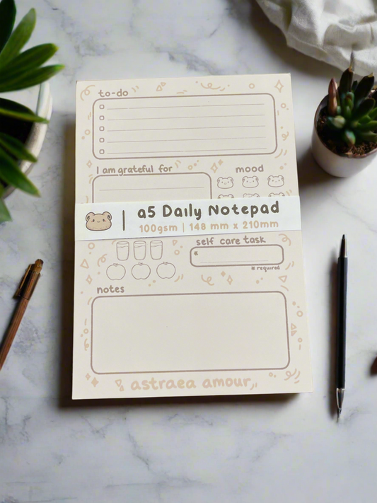 Daily Notepad Astraea Amour