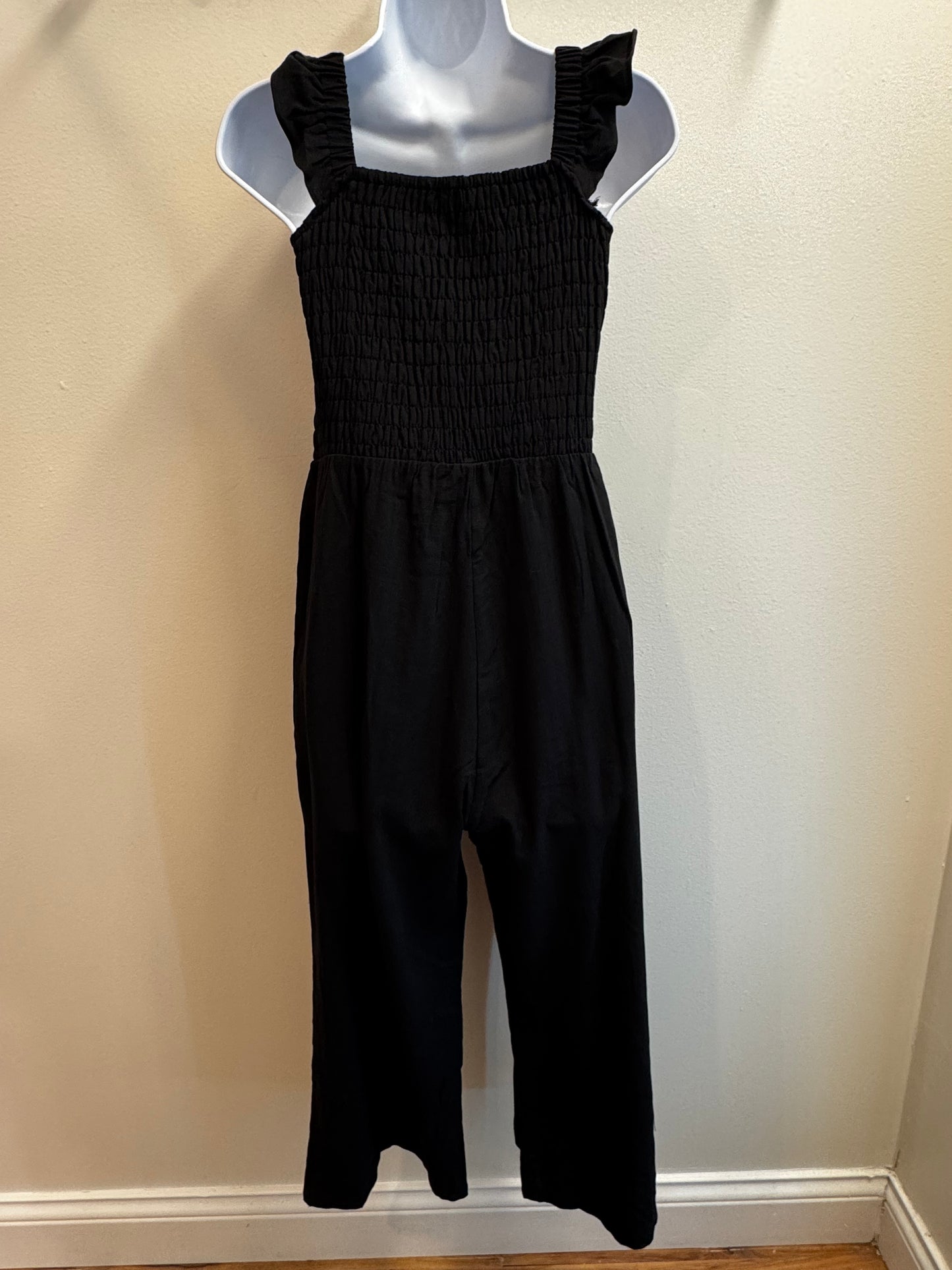 Kohde Wide Leg Smocked Jumpsuit