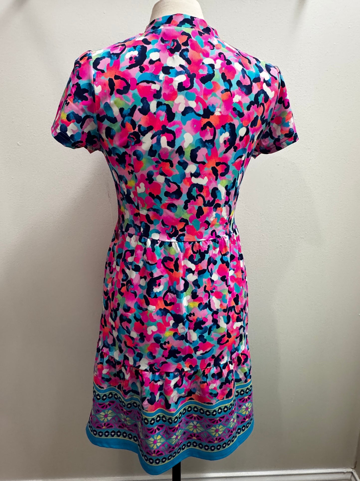 Natalia Short Sleeve Tiered Dress