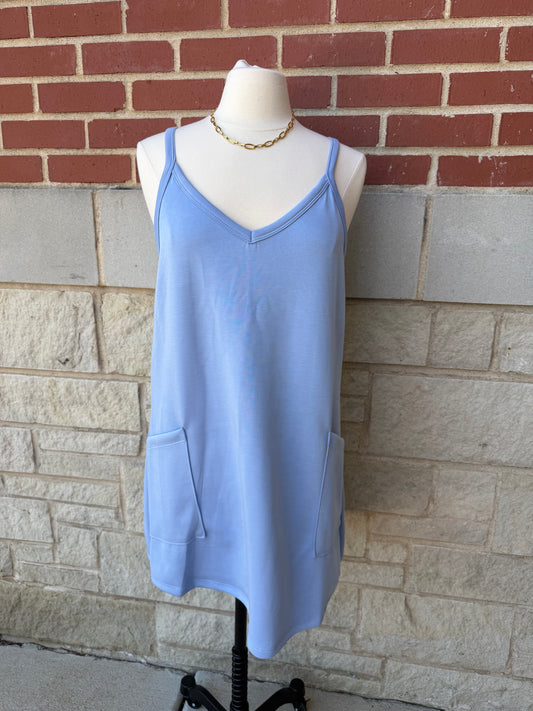 Techno Cupro Romper Dress