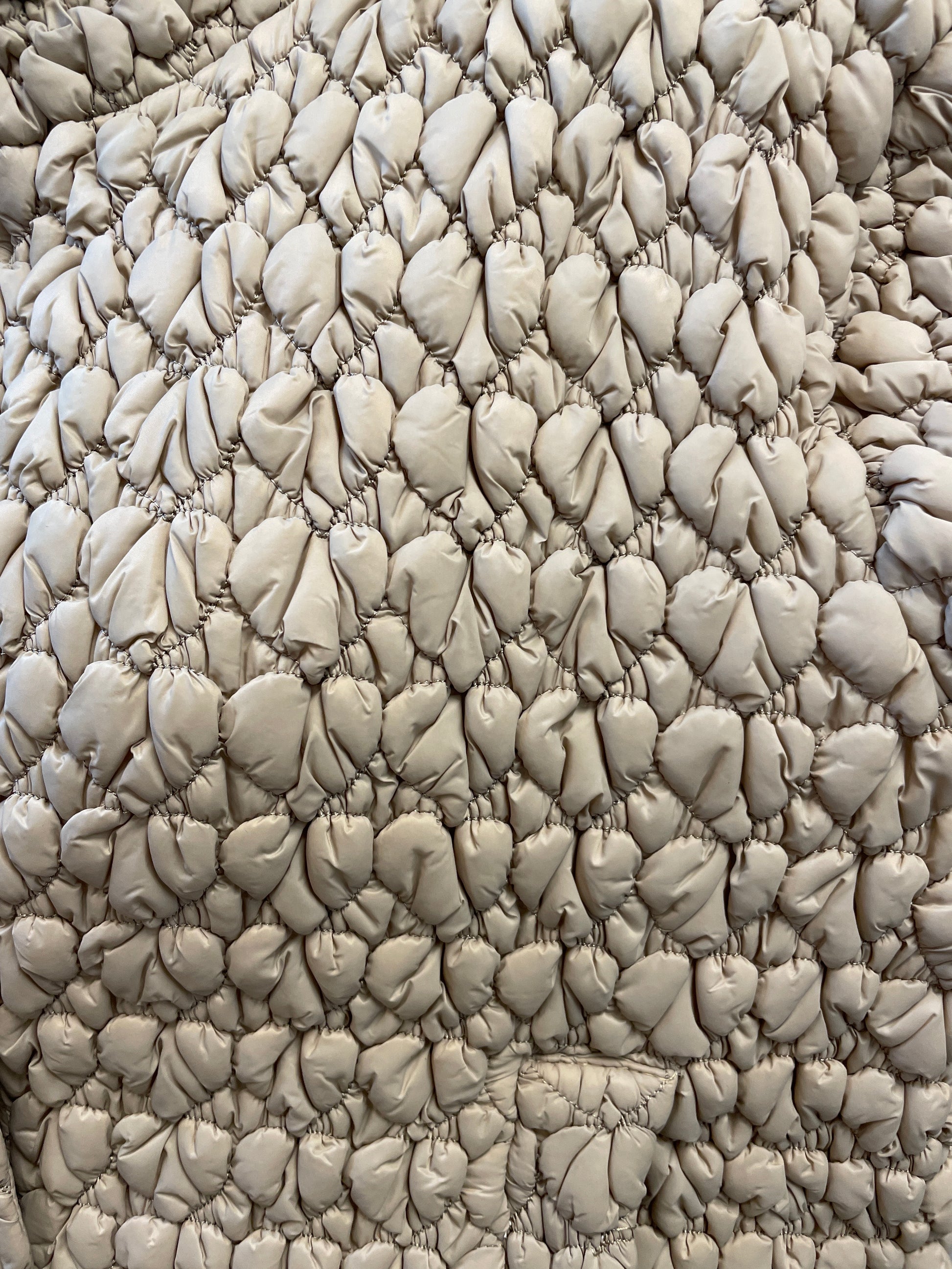 Long Sleeve Cropped Quilting Puffed Jacket Current Air