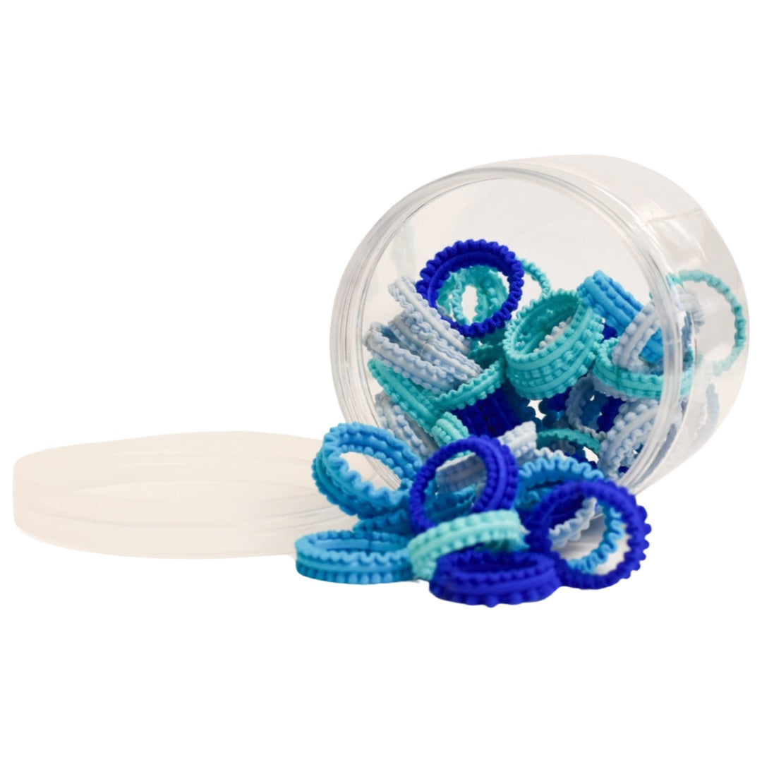 Wavy Elastic Hair Tie Set Sassafras Clothing Co.