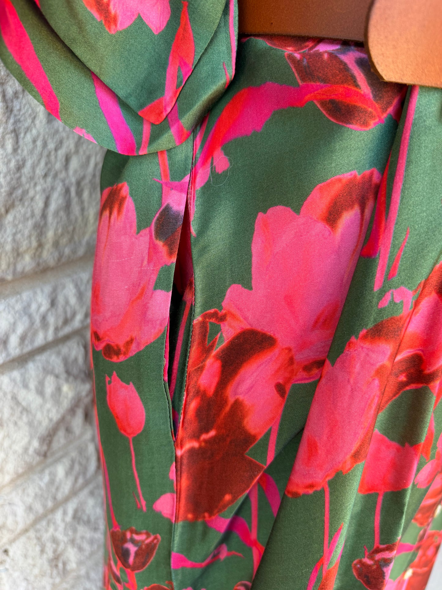 Tulip Trail Button Down Dress