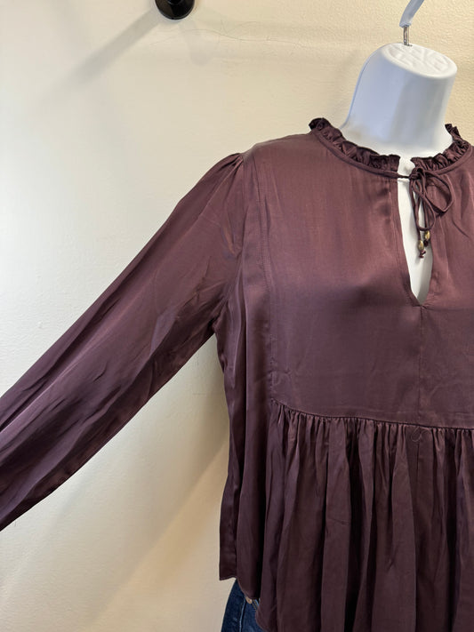 Jewel Midnight Plum Blouse Dear John