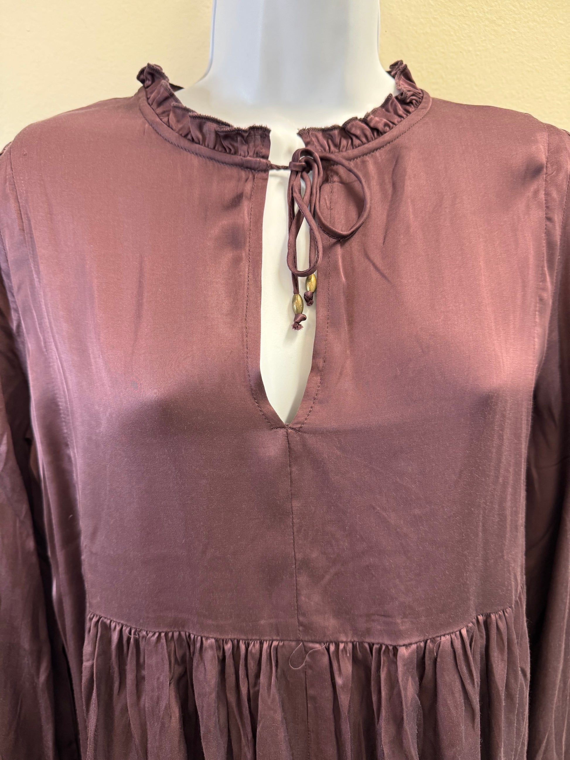 Jewel Midnight Plum Blouse Dear John