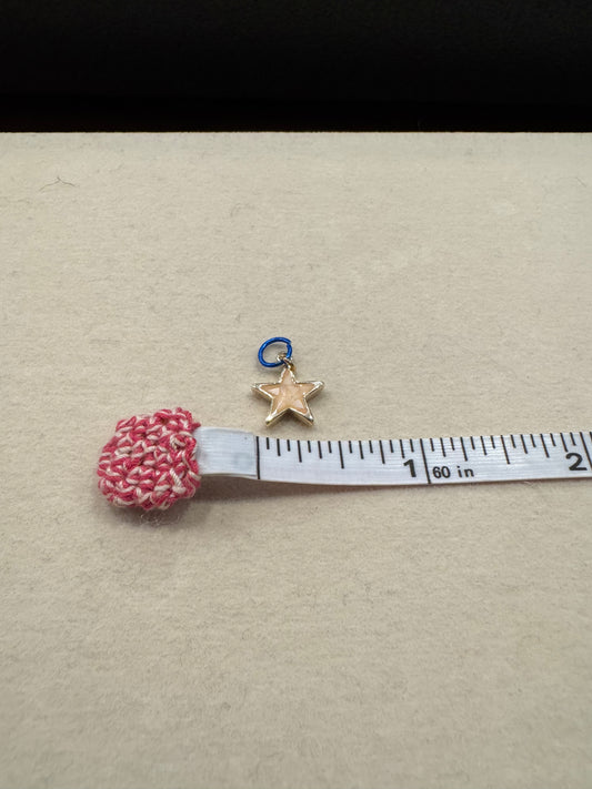 Crushed Stone Filled Star Charm Origami Owl