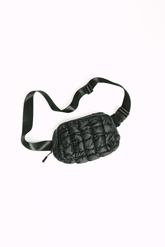 Atlas Puffer Belt Bag Modern + Chic