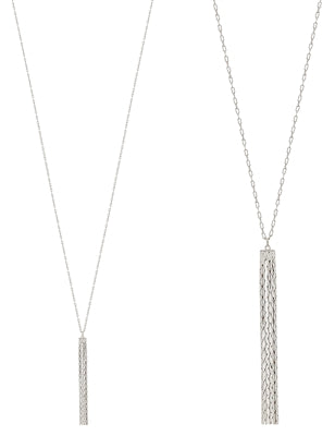 Multi Chain Tassel Necklace WHAT'S HOT