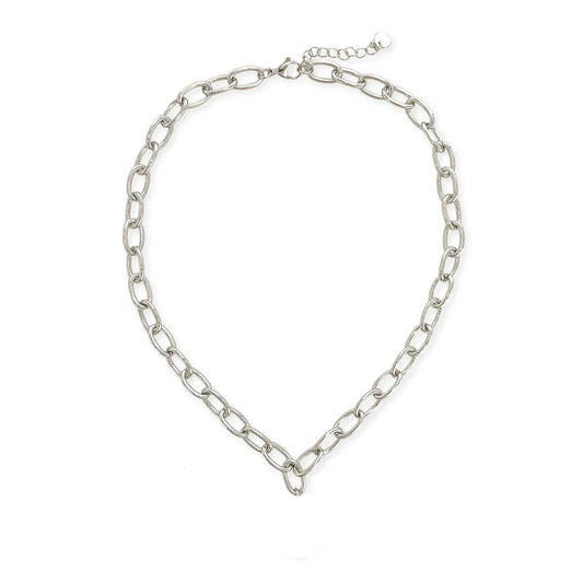 Thick Oval Link Chain Necklace