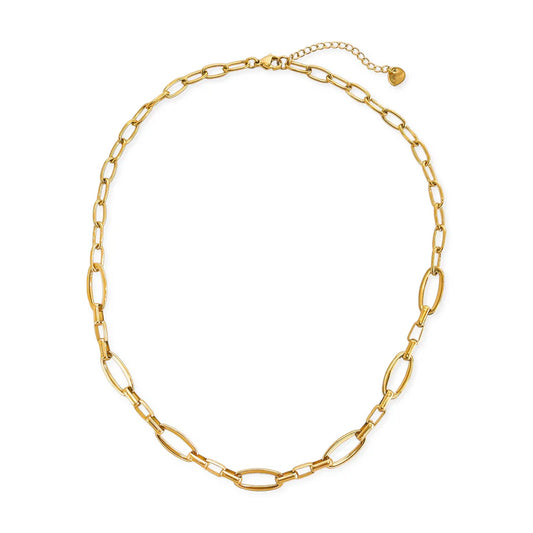 Bold Paperclip Chain Necklace