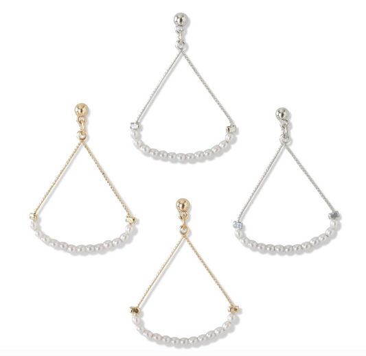 Teardrop Pearl Earring K&K Interiors