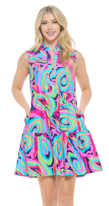 Laison Tiered Dress
