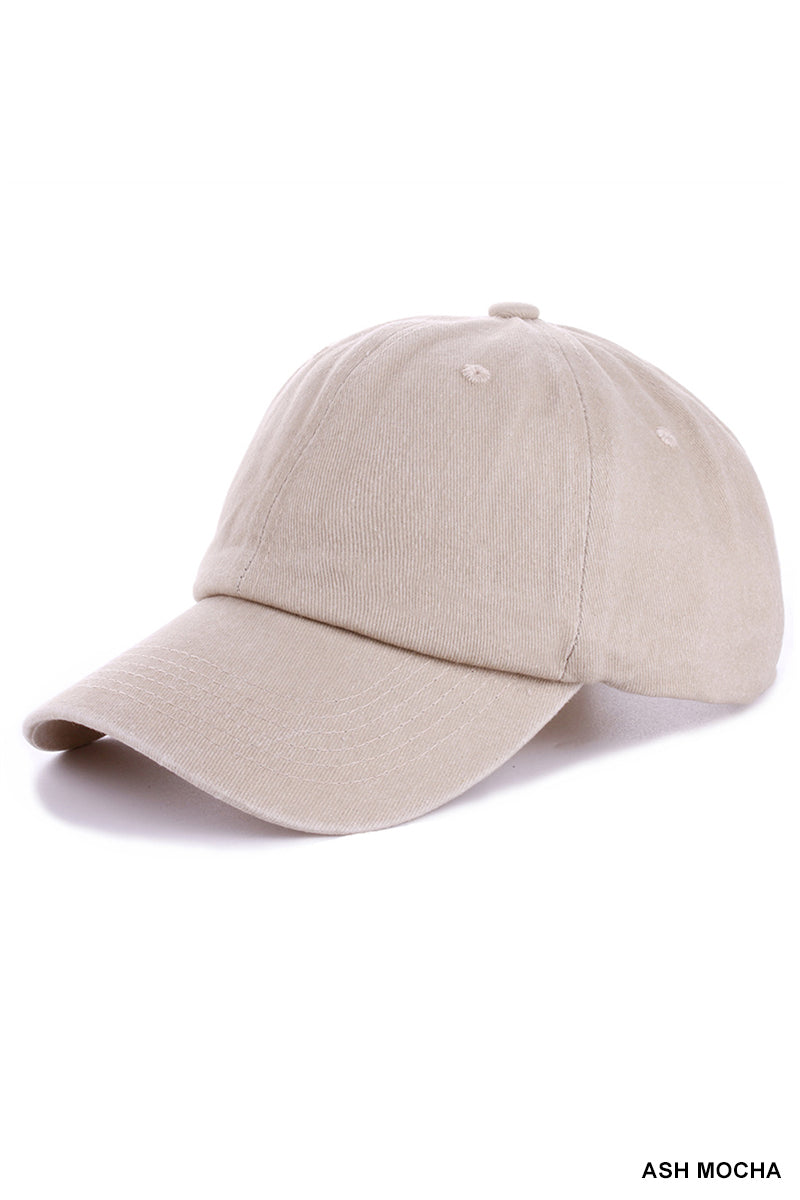 Vintage Washed Baseball Cap Zenana