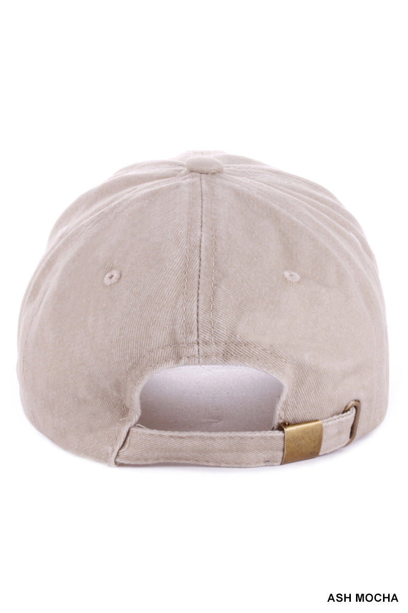 Vintage Washed Baseball Cap Zenana