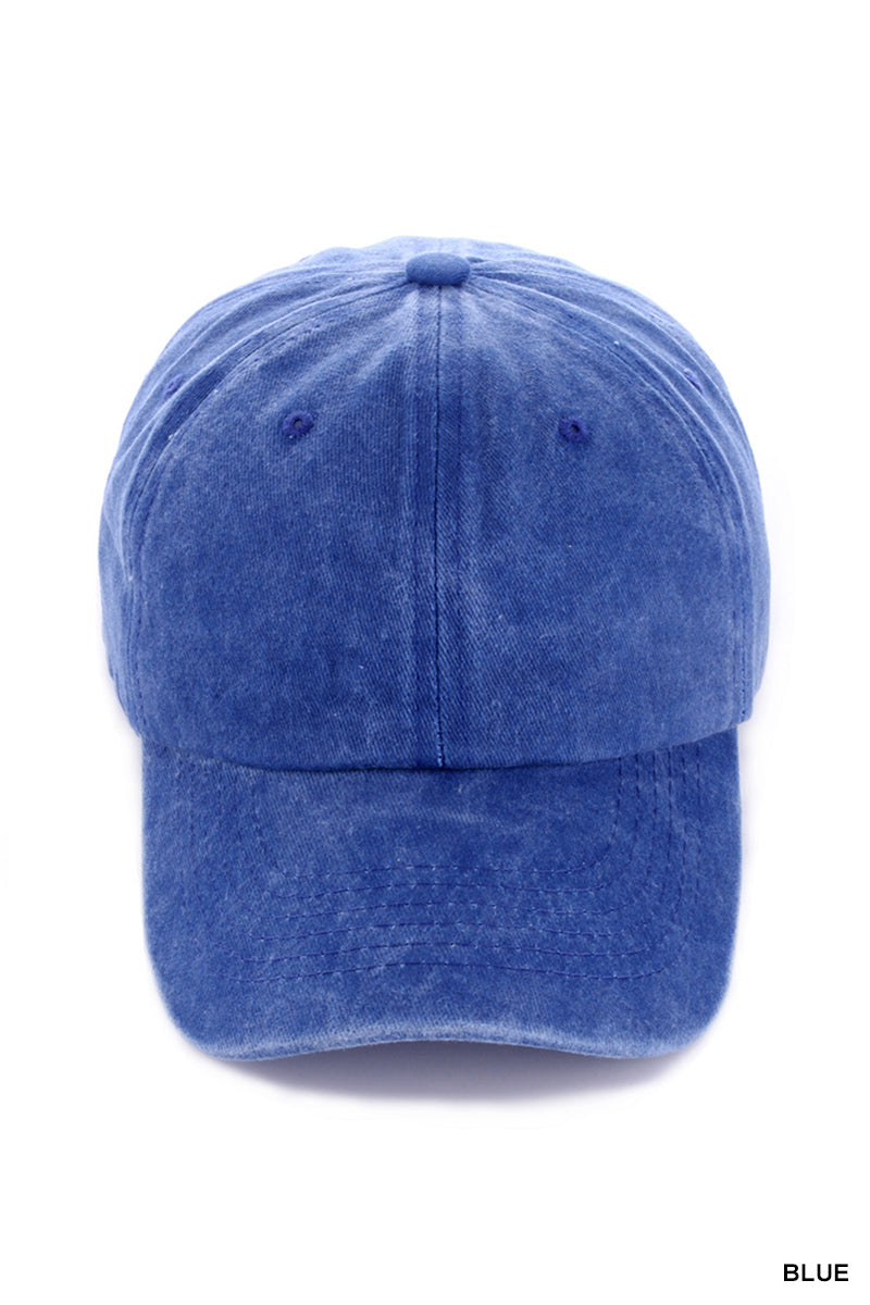 Vintage Washed Baseball Cap Zenana