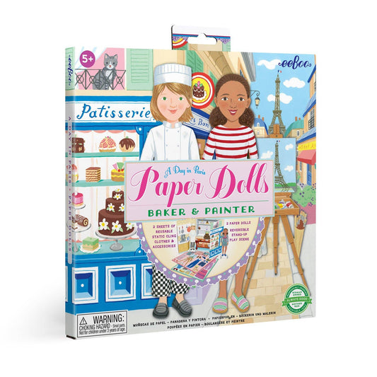 Paper Dolls A Day in Paris eeBoo