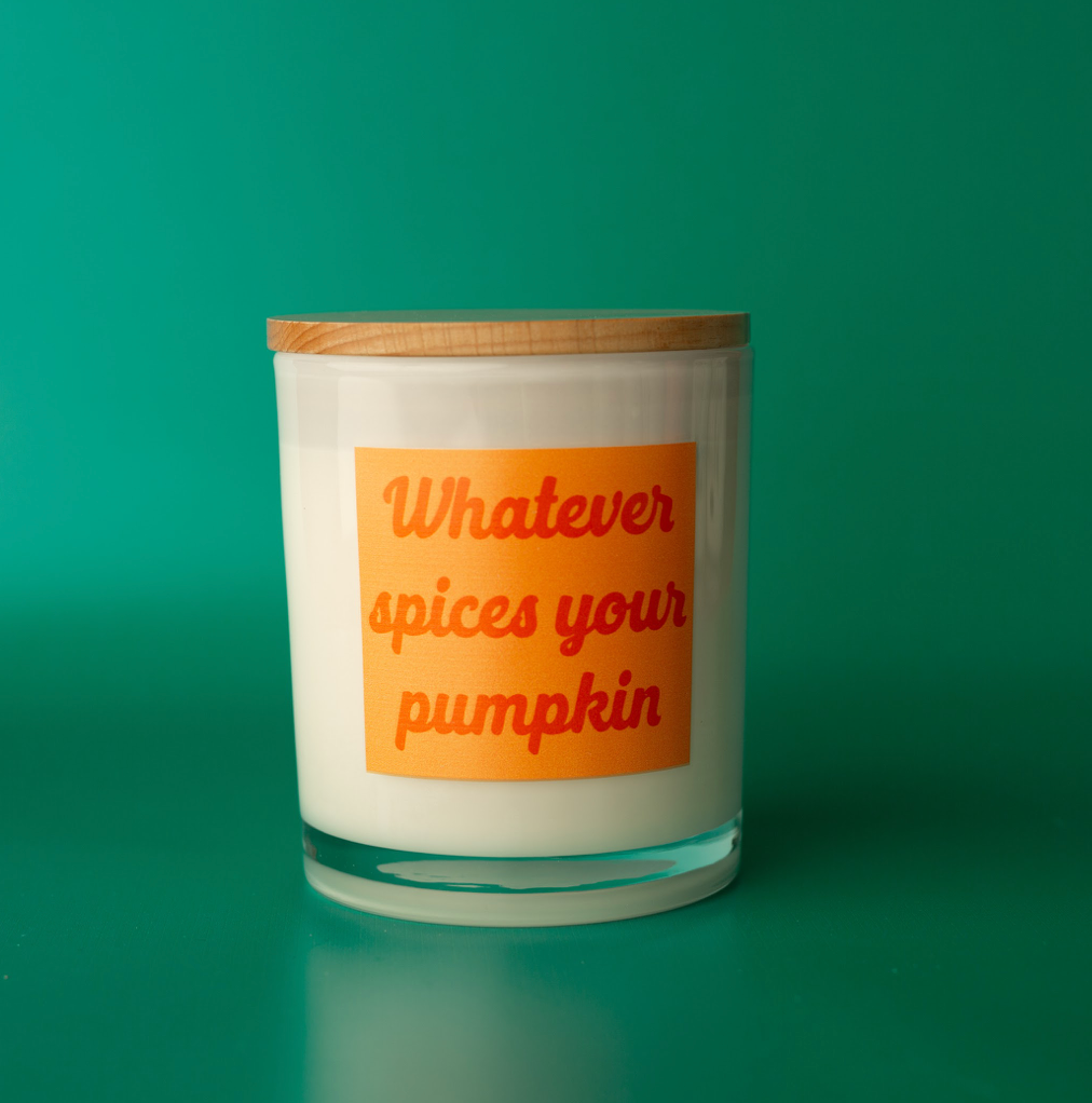 Whatever Spices Your Pumpkin Soy Candle Unplug Soy Candles