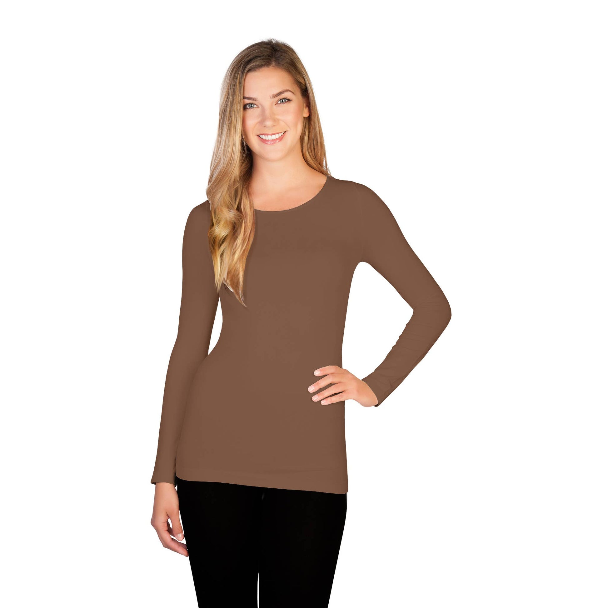 Long Sleeve Crew Neck Skinnytees