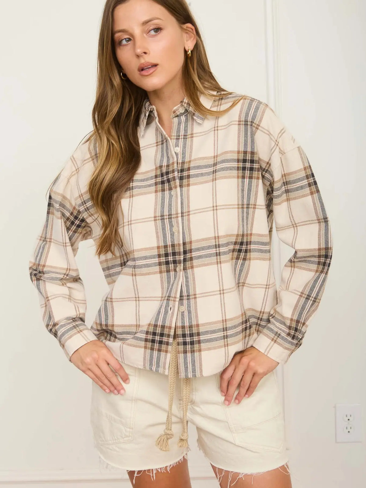 Plaid Button Down