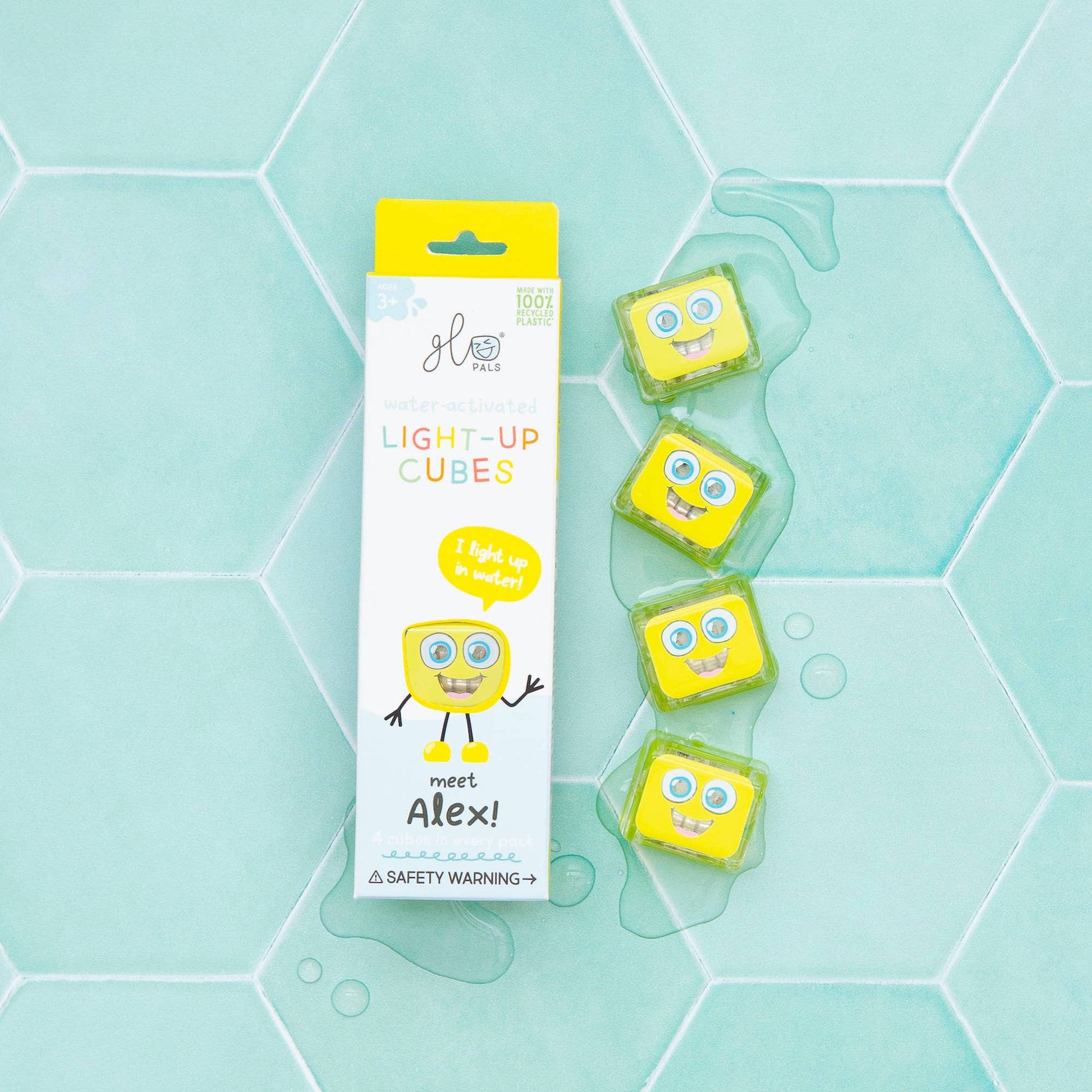 Glo Pals Alex Light-Up Cubes Glo Pals