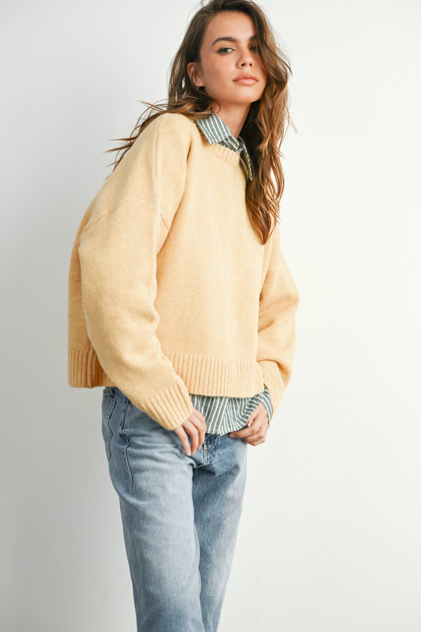 Tie-back Sweater