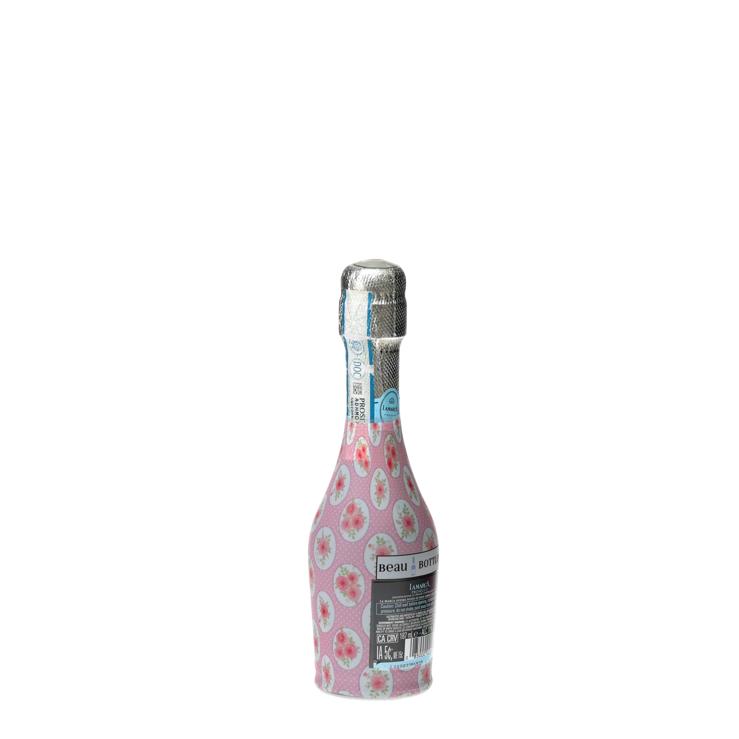 Beau Bottles Pink Chateau Dots- MINI Prosecco Collection - Set of 6 (Wraps Only)