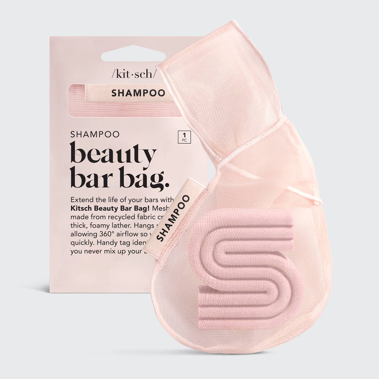 Shampoo Beauty Bar Bag - Blush KITSCH