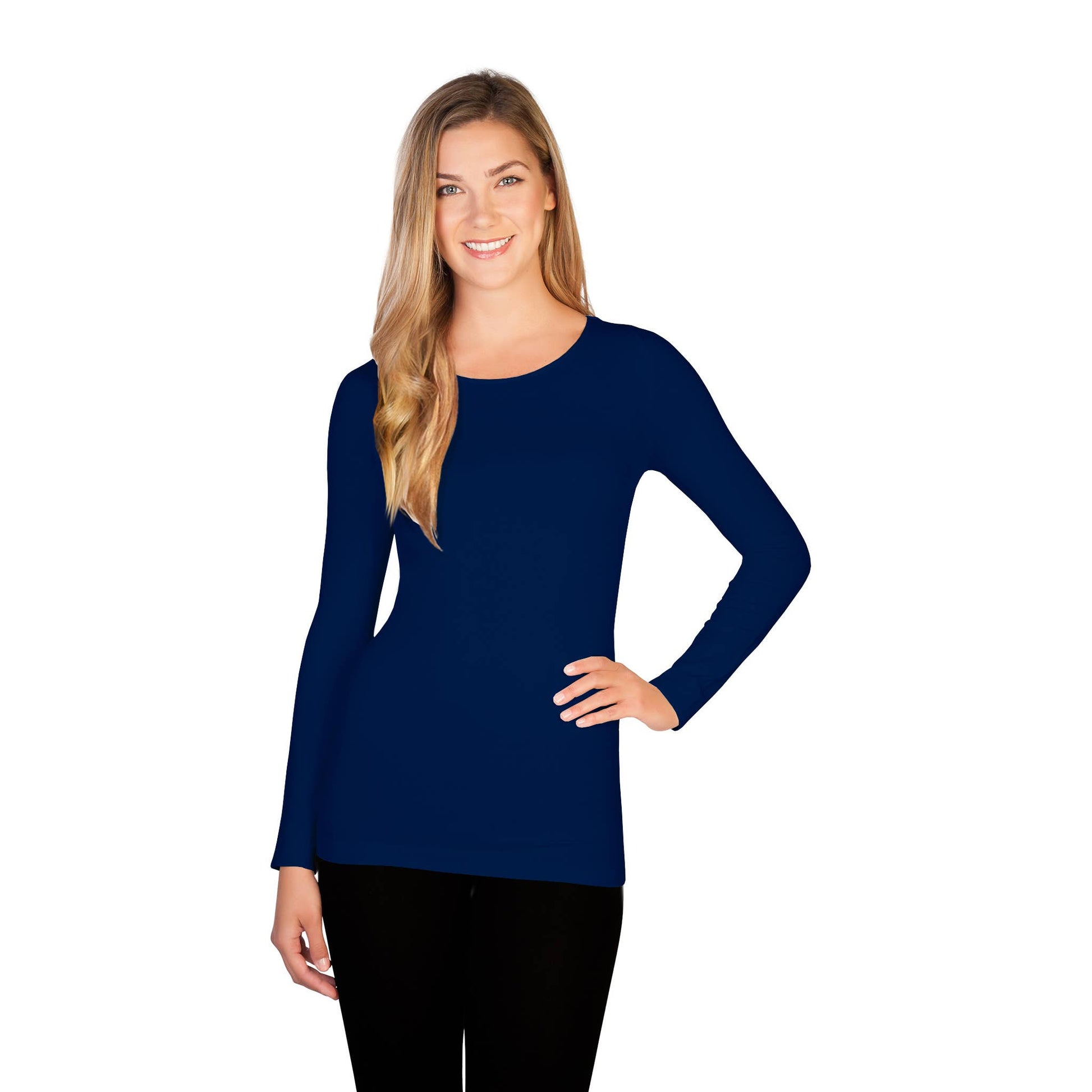 Long Sleeve Crew Neck Skinnytees